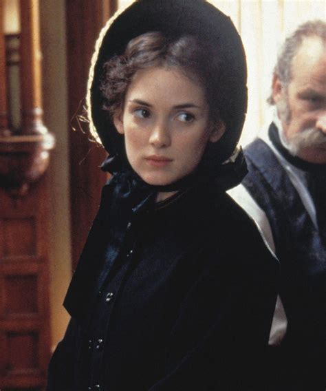 Winona Ryder embodying a witch